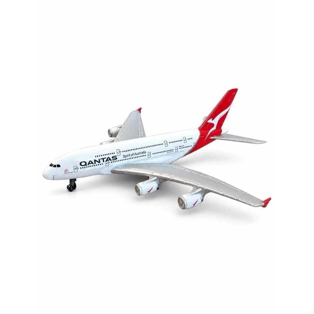 Qantas Airbus A380-800 Model Airplane with Landing Gear USED